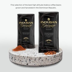 Induban Gourmet, 16 oz Bag, Whole Bean Coffee, Medium Roast – Premium 100% Ar…