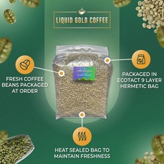 Costa Rica Unroasted Green Coffee Beans, Coopeagri Farm, Fair Trade, Arabica