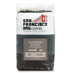 San Francisco Bay Coffee Hazelnut Crème Medium Roast Whole Bean 2 lb