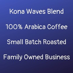 Kona Coffee Whole Bean 5 lbs – Medium Roast Hawaiian Blend, 100% Arabica, Sustai