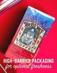 Raven’s Brew Coffee Full Bodied Coffee Dark Roast Whole Bean Wicked Wolf 12oz