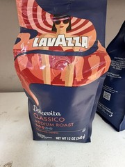 Lavazza Dolcevita Clasico Ground Coffee Italian Spirit 12 oz.