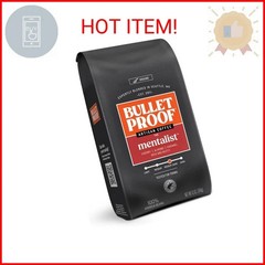 Bulletproof The Mentalist Medium-Dark Roast Ground Coffee, 12 Ounces, Clean Coff