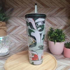 ⭐️NWT⭐️2024 Starbucks x Alison Bremner Alaska Artist Wood Carving Venti 24oz