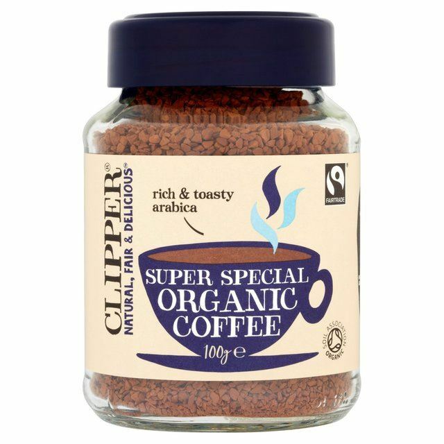 Clipper Fairtrade Super Special Organic Coffee – 100g
