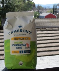 CAMERON’S® Organic Scandinavian Blend Whole Bean Coffee, 28 Oz w/ SB: 3/27/26