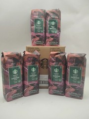 Starbucks Decaf Espresso Dark Roast Whole Bean Coffee 16oz Bag *Case of 6 Bags*