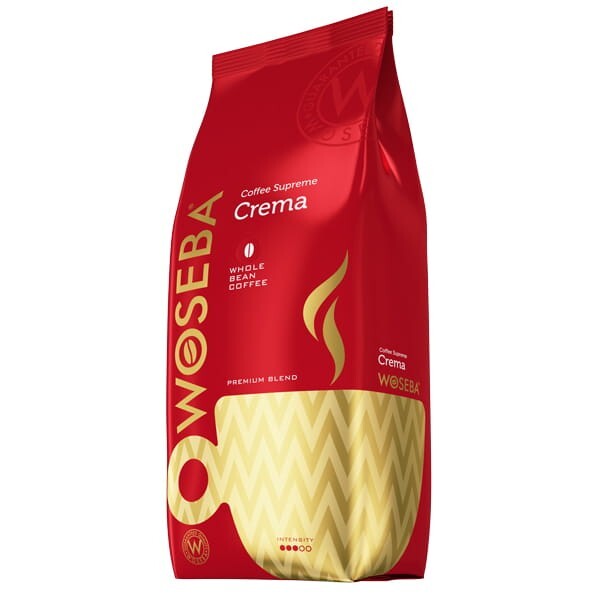WOSEBA Crema Gold Coffee Beans 1000g / 1kg / 35.3oz
