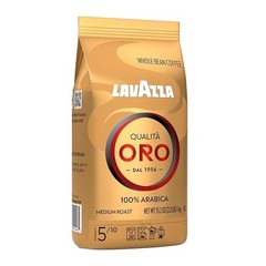 Lavazza QualitÃ Oro Whole Bean Blend, Medium Roast, 2.2 Pound (Pack of 1)