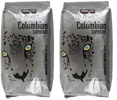 Kirkland Signature Colombian Supremo 96 Ounce (Pack of 1), 2 Pack (3 Pound)