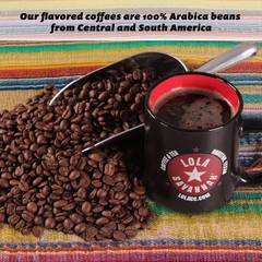 Lola Savannah Texas Pecan Whole Bean Caffeinated Coffee, 32 Ounce (Pack of 1)