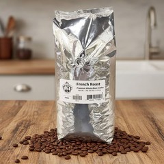Pear’s French Roast Whole Bean Coffee | 2.5 lb | Brenmar