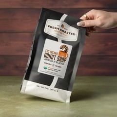 Donut Shop Artisan Blend | Organic Whole Bean Coffee | Fresh Roasted Coffee