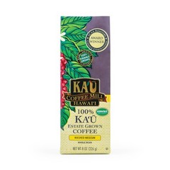 Ka’u Coffee Mill Washed Medium Roast Whole Bean Coffee – Bright Aroma – Plum …