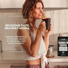 FRENCH ROAST Whole Bean Coffee – DARK ROAST – For A Classic Black Coffee, Bre…