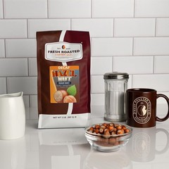, Decaf Hazelnut Flavored Coffee, 2 lb (32 oz), Medium Roast, Kosher, Whole Bean