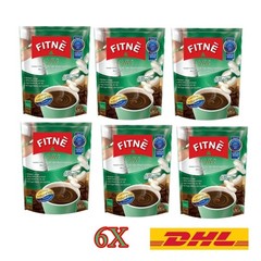 6X FITNE’ Coffee White Kidney Bean Extract Instant Coffee for Weight Control