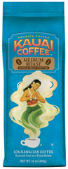 Kauai Coffee Koloa Estate Medium Roast Whole Bean Coffee, 10 Ounces