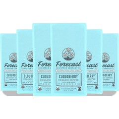 Cloudberry Forecast Organic Whole Bean Coffee 12Oz Beans 12 Oz 6 Pack