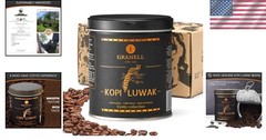 Premium Medium Roast Civet Arabica Coffee Beans Gift – 100g Luxe Indulgence^