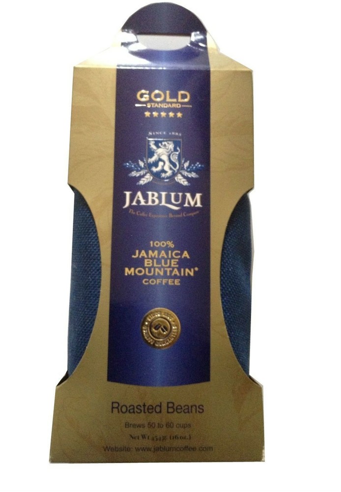 Jamaica Blue Mountain Coffee Beans – Jablum Gold Standard (16oz)