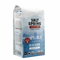 Salt Spring Blue Heron Medium Dark Roast Coffee 908g/2Lbs (2/Case)