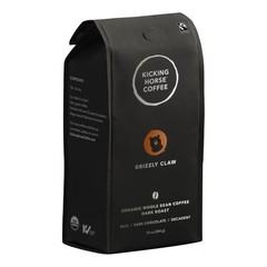 Coffee Grizzly Claw Dark Roast Whole Bean 10 Oz Certified Organic Fairtrade