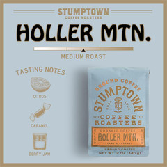 , Organic Medium Roast Ground Coffee – Holler Mountain 12 Ounce Bag, Flavor Note