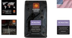 2 Lb Sumatra Whole Bean Dark Roast Coffee – Earthy Notes & Intensity Unmatched
