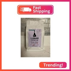 Lunar Coffee Lab Heirloom Organic Ethiopia Coffee – Medium Light Roast – Cup of