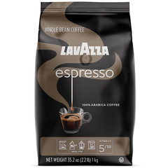 Espresso Whole Bean Coffee Blend, Medium Roast, 2.2 Pound Bag Premium Quality