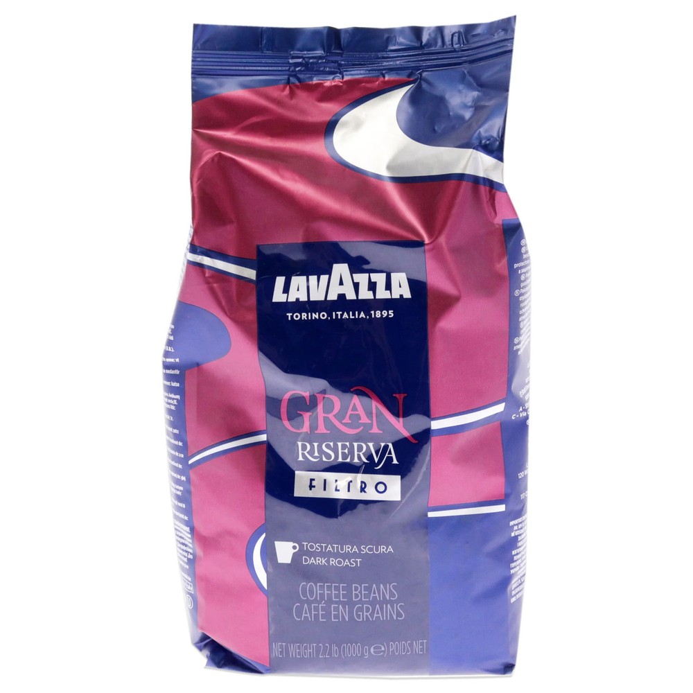 Lavazza Gran Riserva Filtro Dark Roast Coffee Bean – 35.2 oz