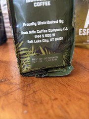 black rifle coffee Whole Bean Espresso Mule Dark Roast & Ak Espresso Medium Roa