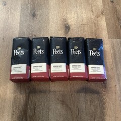 Peet’s Coffee Espresso Forte Dark Roast Whole Bean 5 Pounds
