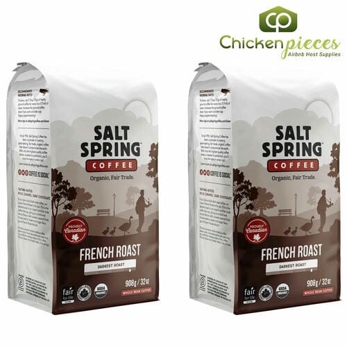 Salt Spring French Roast Coffee 908g/2Lbs (2/Case)