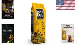 Café 1820 Ground Coffee Classic Costa Rica Gourmet Arabica 18 oz