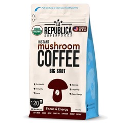 La Republica Instant Mushroom Coffee 120 Servings