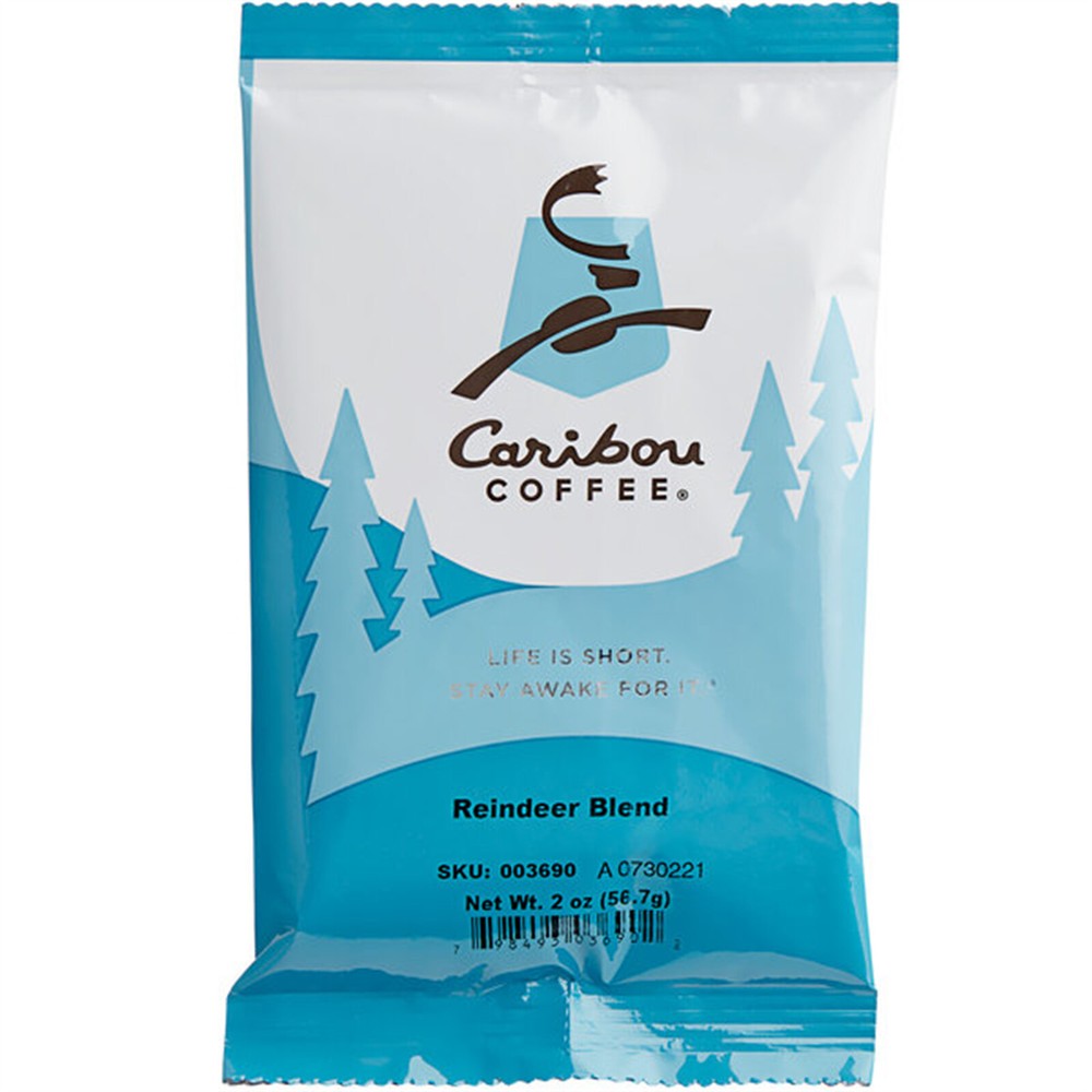 Caribou Coffee Reindeer Blend Coffee Packet 2 oz. – 42/Pieces WS-110CCREINDER