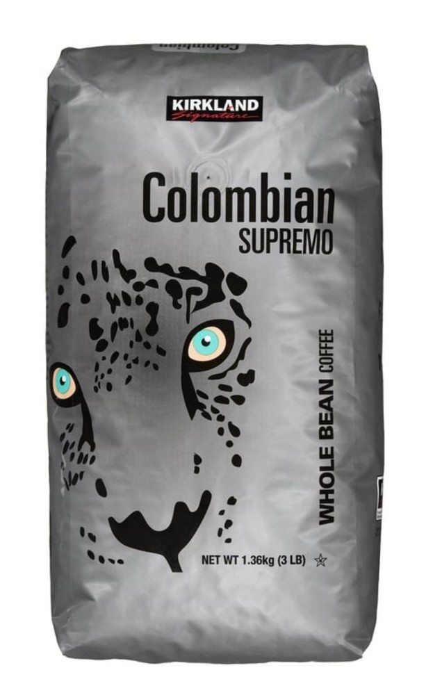 Kirkland Signature 100% Colombian Supremo Coffee, 48 Oz EXP 05/14/27