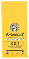 Yonder Forecast Whole Bean Coffee Organic 12 Oz 6 Pack