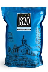 Café 1820 Whole Bean Kilo Costa Rica (2.2 lb./1 Kilo, 1 Pack)