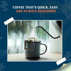 7 Beanstalk Classic Drip 100% Arabica Coffee – 100g Free Shipping World Wide