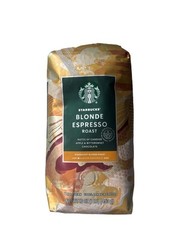 Starbucks Blonde Espresso Roast 1 lb Whole Bean