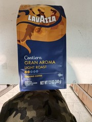 Lavazza Costiera Gran Aroma Ground Coffee Italian Spirit 12 oz.