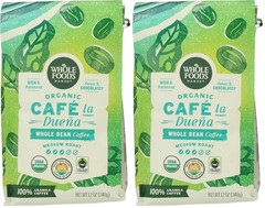 Organic Café la Duena Whole Bean Coffee Medium Roast Rich & Balanced Sweet &