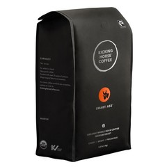Organic Fairtrade Medium Roast Whole Bean Coffee – 2.2 lb Smart Ass Blend