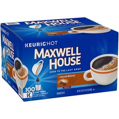 Maxwell House House Blend Medium Roast K-Cup® Coffee Pods, 100 ct Box
