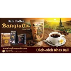BanyuaTis Indonesia Bali Coffee Arabica Robusta Blend Bean Roasted 200g