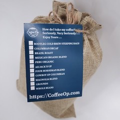 Coffee Op Colombian Beans or Ground Roasted Fresh Rich Medium Gourmet 12oz Bags