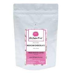 Mexico Chocolate Flavored Coffee, Medium Roast Whole Bean, Fresh Roasted 12 oz
